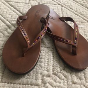 Sandals never worn